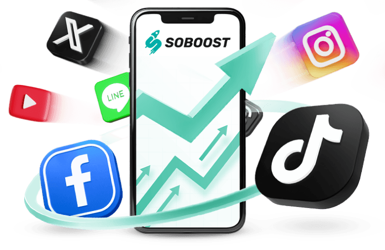 So Boost website that help you gain more like or reachable on Social Media